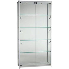 Element Aluminium Shop Display Cabinet (100cm wide, 40cm deep) - Display Cabinets Direct