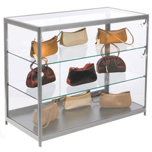 Element Aluminium Shop Display Counter (120cm wide, 60cm deep) - Display Cabinets Direct