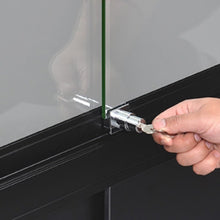 Element Black Aluminium Shop Display Counter (100cm wide, 50cm deep) - Display Cabinets Direct