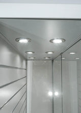 SOLARIS 1200 x 400 x 1980mm Glass Cabinets W/storage - Display Cabinets Direct