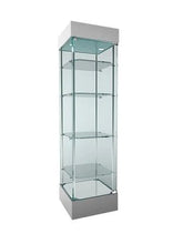 Clarion 46cm Square Frameless Showcase - Display Cabinets Direct