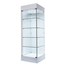 Clarion 60cm Square Frameless Showcase - Display Cabinets Direct