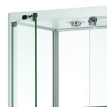 Vista Silver Display Cabinet Tall Extra Wide - Display Cabinets Direct