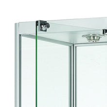 Vista Silver Display Cabinet Tall Narrow - Display Cabinets Direct