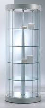 Elegance 209/RG Round Revolving Display Showcase - Display Cabinets Direct