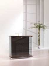 Fusion 93B Lockable Display Counter with Glass Shelves and Custom Options – 93x92x39cm - Display Cabinets Direct
