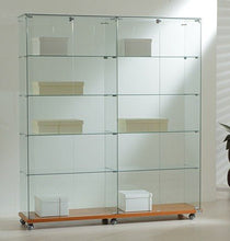 Premier Lite 16.18 Wide Glass Display Showcase - Display Cabinets Direct