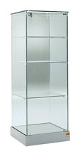 Premier 180 Midi Height Glass Cabinet Without Top Lights - Display Cabinets Direct