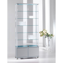 Fusion 73MA Extra Tall (2.2m) Display Showcase - Display Cabinets Direct