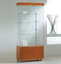 Premier Lite 8.18GM Split Rotating Display Cabinet - Display Cabinets Direct