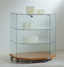 Premier Lite 8.90T Glass Island Display Counter - Display Cabinets Direct