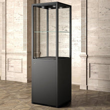 Bravura MU60FM Display Case with Storage - Display Cabinets Direct