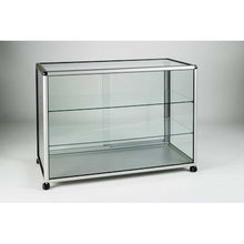 Britannia UB001 Full Display Aluminium Framed Counter - 1m Wide - Display Cabinets Direct