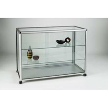 Britannia UB002 Full Display Aluminium Framed Counter - 1.25m Wide - Display Cabinets Direct