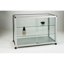 Britannia UB001 Full Display Aluminium Framed Counter - 1m Wide - Display Cabinets Direct