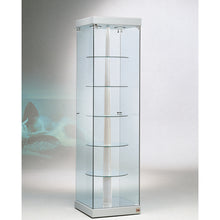 Kensington 50G Revolving Glass Showcase - Display Cabinets Direct