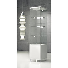 Opus Q45M Display Showcase with Storage - Display Cabinets Direct