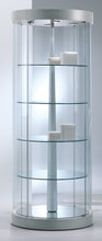 Elegance 209/RG Round Revolving Display Showcase - Display Cabinets Direct