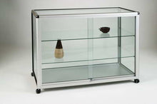 Britannia UB002 Full Display Aluminium Framed Counter - 1.25m Wide - Display Cabinets Direct