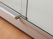Aspire GPC 1976 Glass Display Cabinet Silver - Display Cabinets Direct