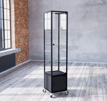 London PB25 Glass Display Showcase - Display Cabinets Direct