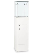 Virtuoso Glass Display Plinth 400 wide - Display Cabinets Direct