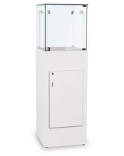 Virtuoso Glass Display Plinth 500 wide - Display Cabinets Direct