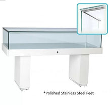 Virtuoso Glass Display Plinth 1500 wide - Display Cabinets Direct